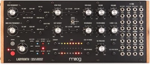 :MOOG Labyrinth Semi-Modular Parallel Generative Analog Synthesizer