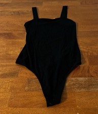 Women's Bodysuit Jumpsuit American Eagle Women s Large Black Sleeveless