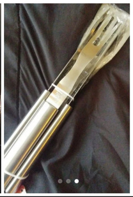 Classic BBQ stainless steel set