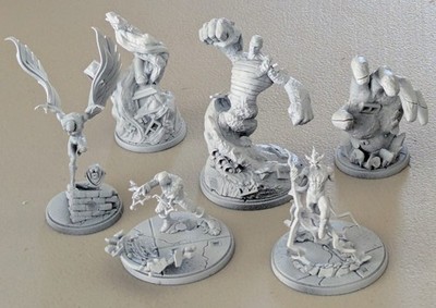 Marvel Crisis Protocol / Sinister Syndicate / Minis w/ Cards / Sandman Vulture
