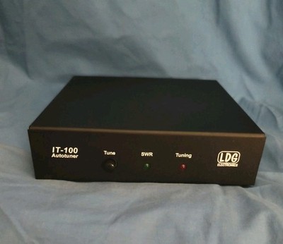 LDG Electronics IT-100 Automatic Antenna Tuner 1.8-54 MHz, .1-125 Watts No Box.