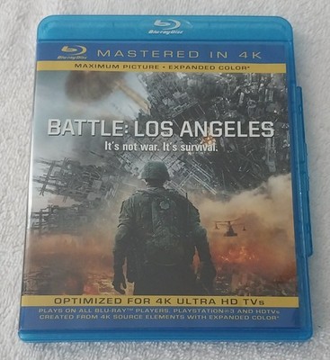 Sony Battle: Los Angeles Mastered in 4K Blu-ray 2011 PG-13 Sci-Fi WS Subs