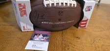 Alshon Jeffery Autographed Wilson NFL Football With JSA Auto Authentication