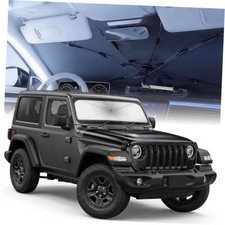 Foldable UV Blocking Car Umbrella Windshield Sun Shade - XS-5524" X-Small