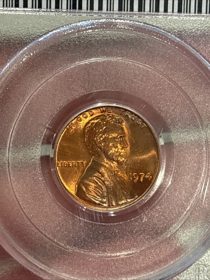 1974 Lincoln Memorial Cent Penny PCGS MS66RD. - Image 2 of 4