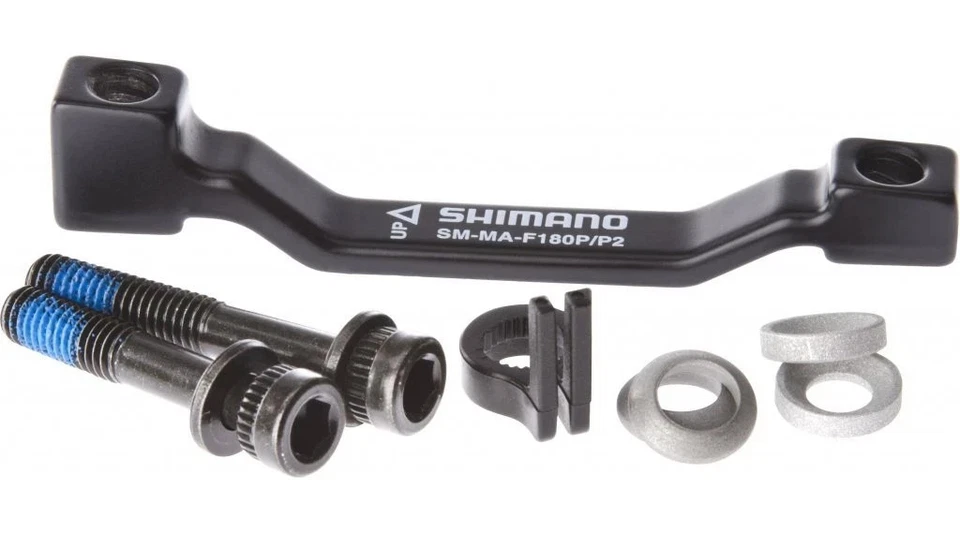 SHIMANO DISC BRAKE MOUNT ADAPTER (F, 180MM, P/S) - BRAND NEW - UK SELLER - Image 1 of 1