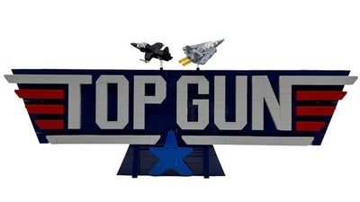 COBI Top Gun  Logo 5925 und F-14A Tomcat + MIG-28 Maßstab 1:300