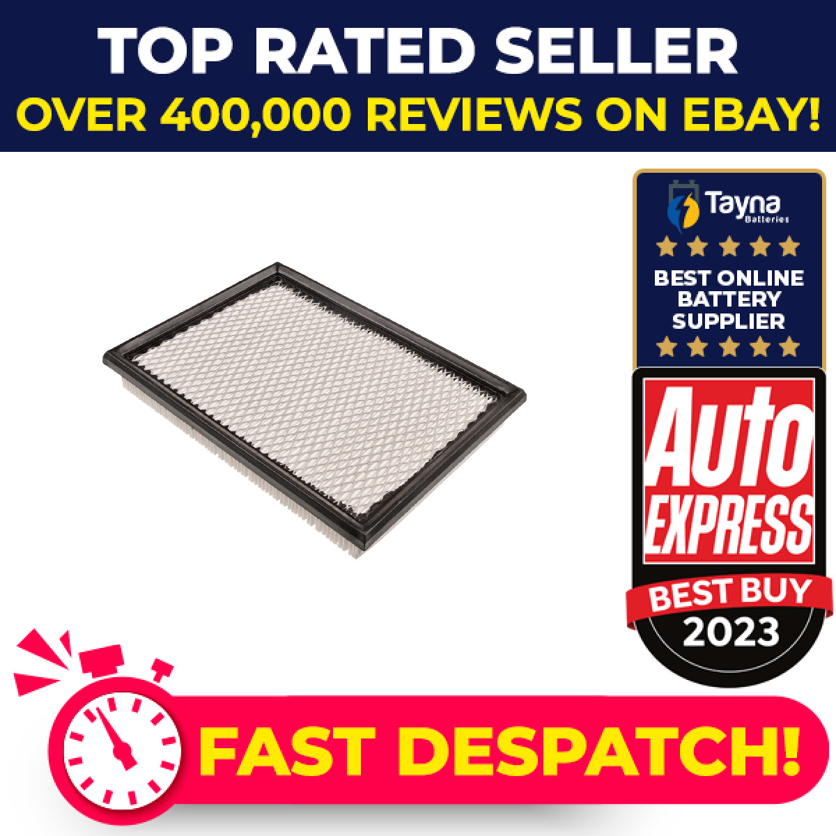 Air Filter fits CHRYSLER 300M LR 2.7 98 to 04 EER Blue Print K04591100AB Quality