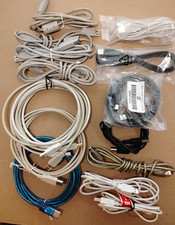 USB 2.0 Printer Cables USB A to B Male Scanner Printer Cords Lot Of 15