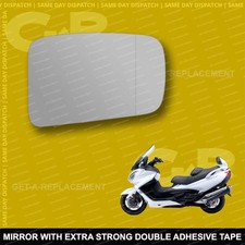For Suzuki Burgman An650 wing mirror glass - Right Driver side with Wide Angle