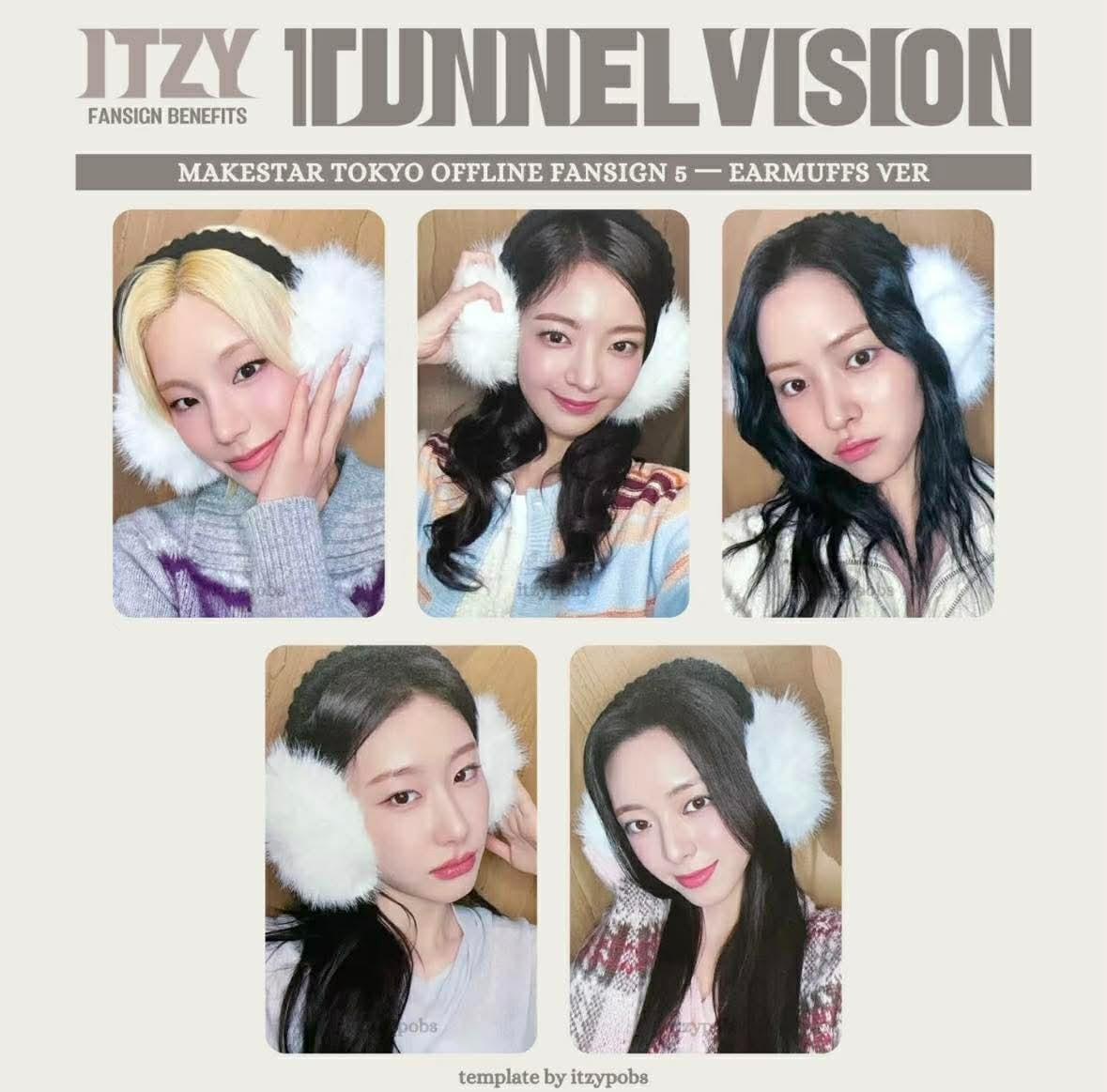 itzy GWBG makestar 5.0 特典 トレカ 5枚セット ITZY - Girls Will Be Girls [MAKESTAR] PREORDER EXCLUSIVE OFFICIAL