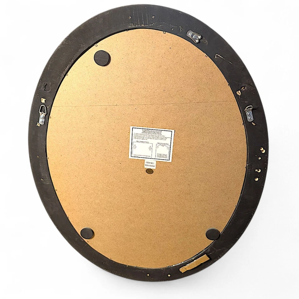 The Uttermost Company VTG Mirror - 32.5" " x 26.5" Mirror Beveled Black w/Gold - Image 4 of 4