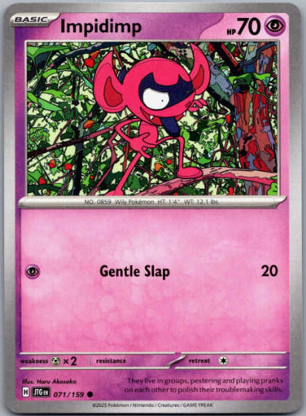 Impidimp 071/159 - Journey Together - NM/M
