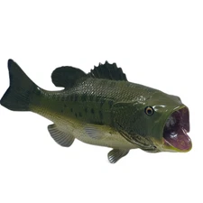 Safari LTD Largemouth Bass Figurine Large Mouth Fish 6" Plastic Figure Toys