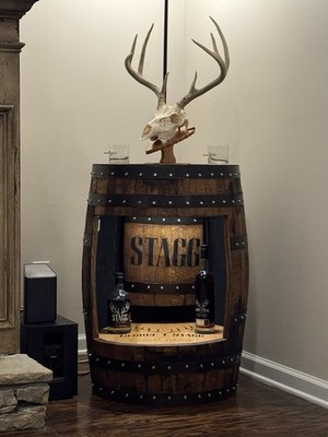 Whiskey Barrel Open Bar Free Shipping