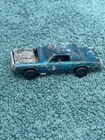 Vintage 1967 Hot Wheels Redline Custom T-Bird Blue Diecast Toy Car Ford Mattel