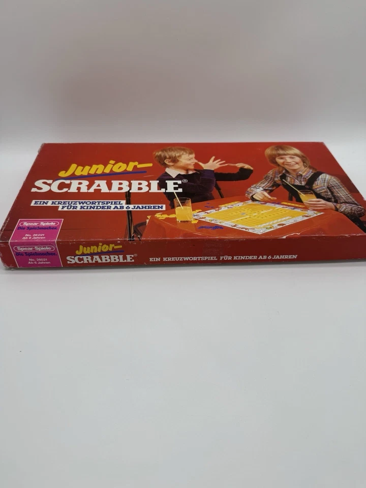 Junior Scrabble Spear Spiele 70er Jahre Brettspiel Gebraucht Guter Zustand - Bild 4 von 4