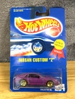 Vintage Hot Wheels Nissan Custom Z Purple Blue Card Gold Medal Speed