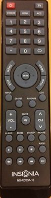 Nuovo NS-RC03A-13 Per Insignia TV Telecomando NS26E340A13 NS19E320A13
