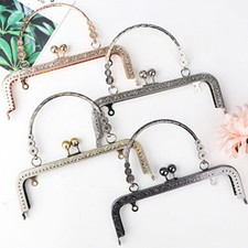 1 Pcs DIY 18/20cm Square Handle Bag Accessories Handbag Purse Metal handle Decor