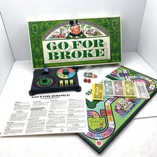 1992 Go For Broke Board Game by Selchow & Righter