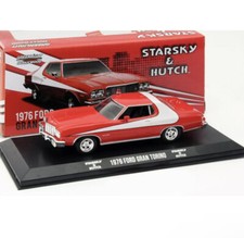 1976 FORD GRAN TORINO RED "STARSKY  HUTCH 1/43 DIECAST MODEL GREENLIGHT 86442