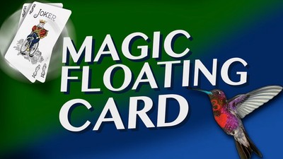 THE HUMMINGBIRD CARD - THE ULTIMATE FLOATING CARD MAGIC TRICK Illusions Magician