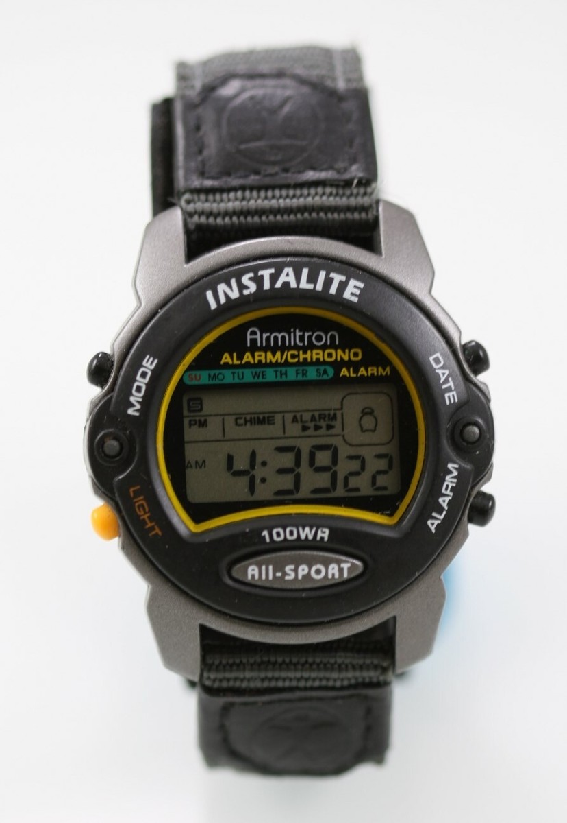 Armitron Digital Watch Armitron Alarm Chrono Watch Instructions Armitron  Watch Hourly Chime Armitron Instalite Instructions