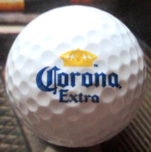 vtg - CORONA EXTRA BEER - Logo Golf Ball - Top Flite XL