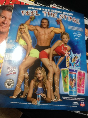 WWF WWE RAW Magazine November 2003 Randy Orton + WrestleMania Special Poster #5 - Picture 2 of 3