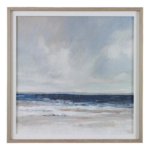 Uttermost Distant Land Linen and Pine Wood Framed Print in Multi-Color - Picture 3 of 7