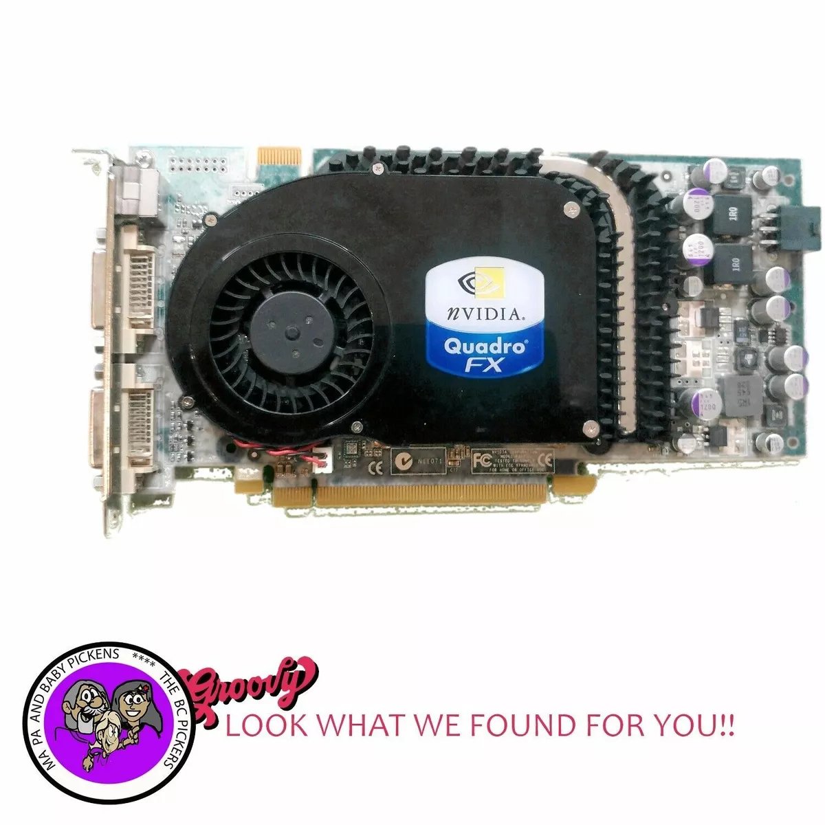 Nvidia Quadro FX 3450 256 MB VRAM PCIe x16