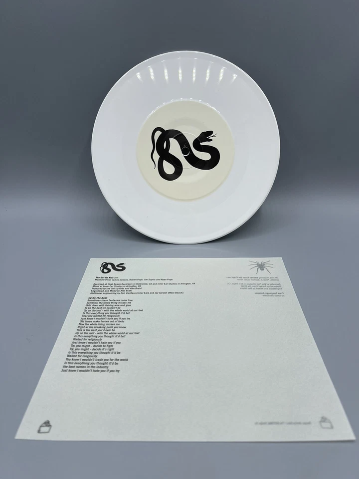 The Get Up Kids/Rocket From the Crypt 2000 Split UNPLAYED White 7" - Image 4 of 4