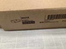 Struttura cassetto IKEA BESTA effetto noce grigio chiaro 23 5/8x5 7/8x15 3/4"