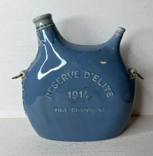 EMPTY BOTTLE René Briand Reserve D’Elite Fine Champagne Cognac 1914 Antique