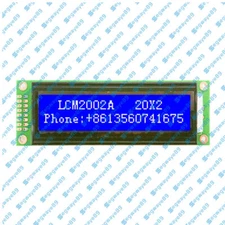 5v blue 20x2 character LCD display module hd44780 white backlight