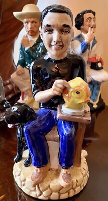 ADAM BINDER by Kevin Francis #32/100 Toby Jug Peggy Davies Ceramics RARE! A+++++