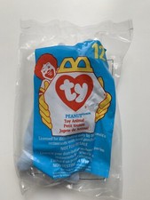 Ty Teenie Beanie, Peanut, McDonalds No. 12, New in Sealed Bag