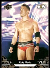2023 Upper Deck AEW Gold #45 Ricky Starks wrestling card