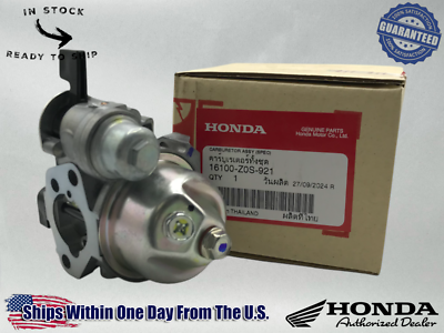 #ad #ad Honda Genuine OEM Authentic Carburetor for GX120 CARB GX120 3.5HP 16100 Z0S 921 $50.29