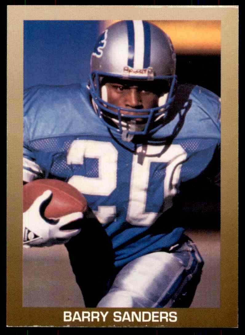 1988 All Sports Superstars Barry Sanders RARE Lions *Noles2148* Cs