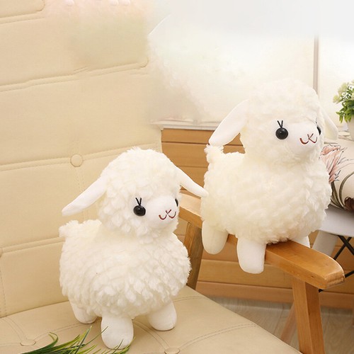 22cm Cute Alpaca Plush Toy Kids Real Doll Pillow Animal Lama Stuffed Soft Toys - Picture 6 of 12