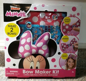 Bow Maker Kit Craft Kit For Kids Hair Bows Disney Junior Minnie