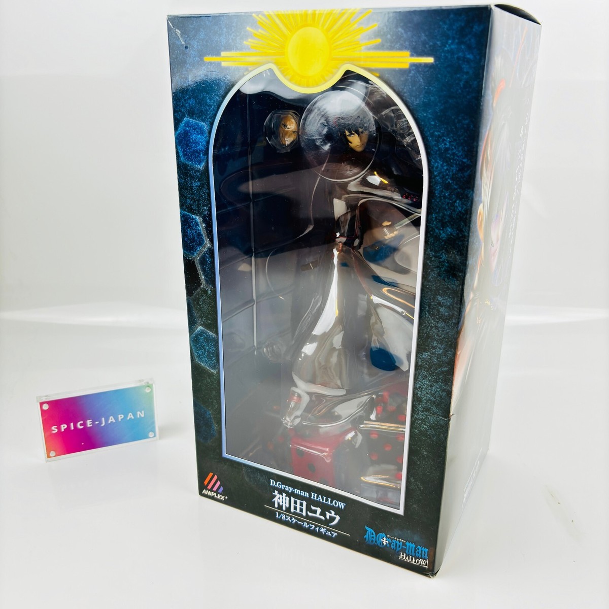 D.gray-man 未開封フィギュアBOX D.Gray-man HALLOW Yu Kanda 1/8 scale figure Aniplex USED Japan W