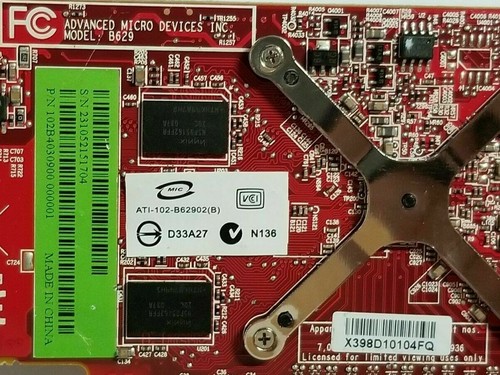 Dell OptiPlex SFF SLIM 755 760 780 360 380 Dual VGA Monitor Video Card PCI-e x16 - Picture 7 of 22