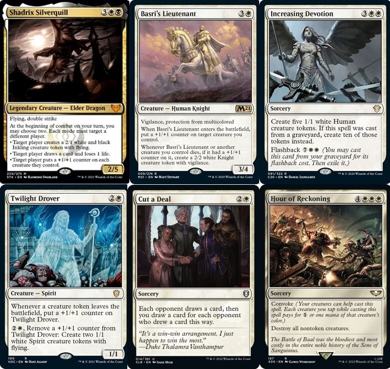 Shadrix Silverquill Commander Deck EDH 100 Magic Cards Custom Deck MTG  Tokens NM | eBay