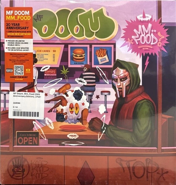 MF Doom MM Food Double Orange Crush Vinyl LP New Sealed - Image 2 of 4