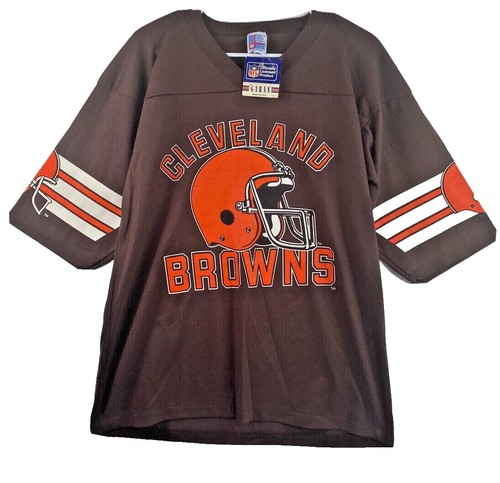 Vintage Cleveland Browns Brown Logo 7 T Shirt Size: XL New | eBay