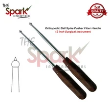 Orthopedic Ball Spike Pusher Fiber Handle 12" Surgical Instrument