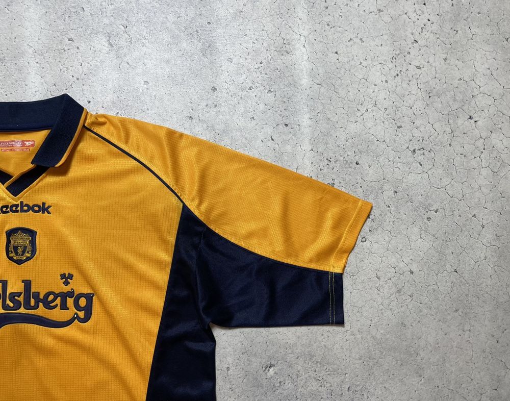 Vintage Reebok Liverpool Carlsberg 2000/2001 Soccer Jersey | eBay